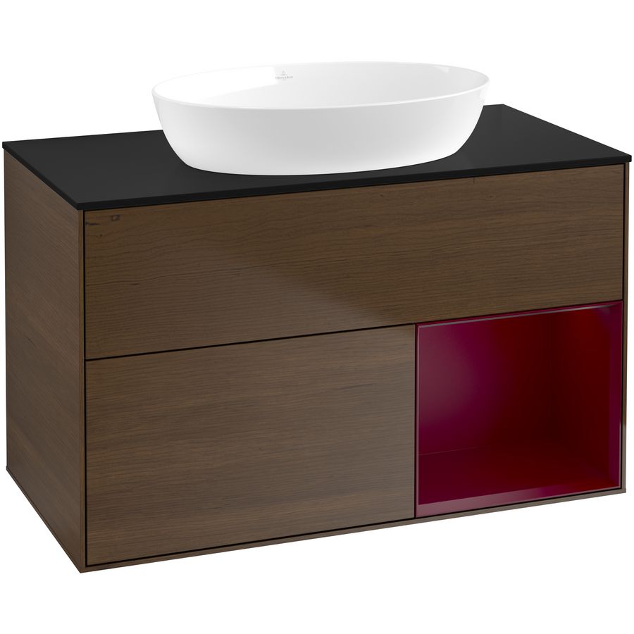Wastafelonderkast Finion 1000x603x501mm W.Veneer GA22HBGN