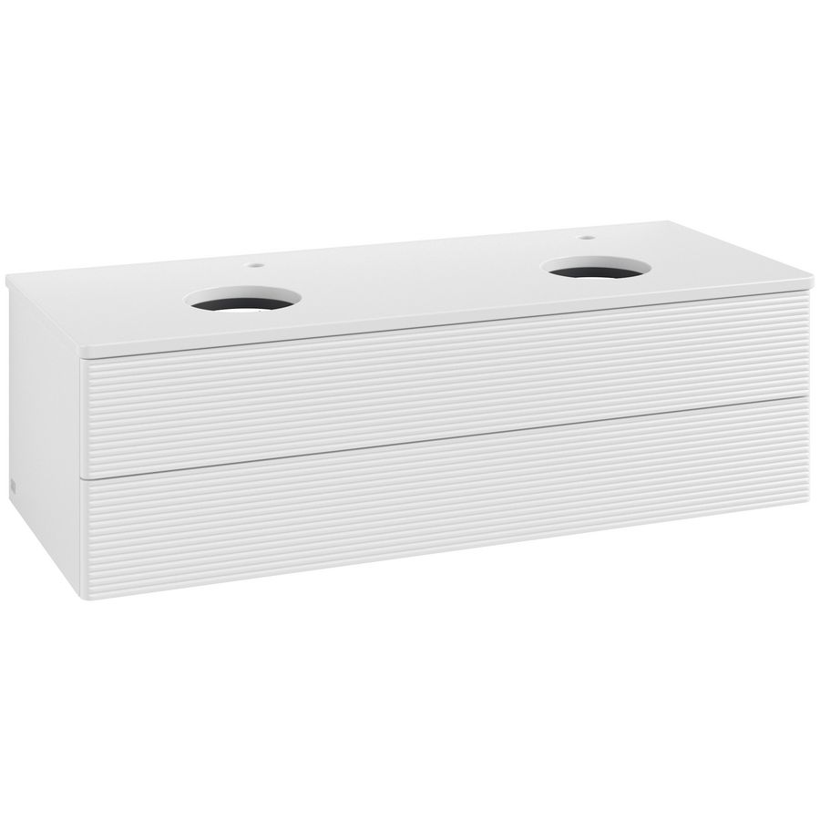 Wastafelonderkast Antao 1200x360x500mm G.White.L K24150GF