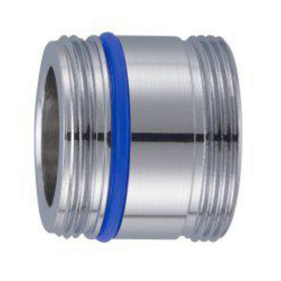 Verloopnippel messing verchroomd CACHe JR/M21.5X1 50505194