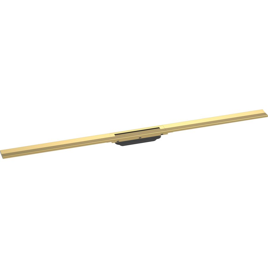 Douchegoot RainDrain Flex rechte 1200 Polished Gold Optic
