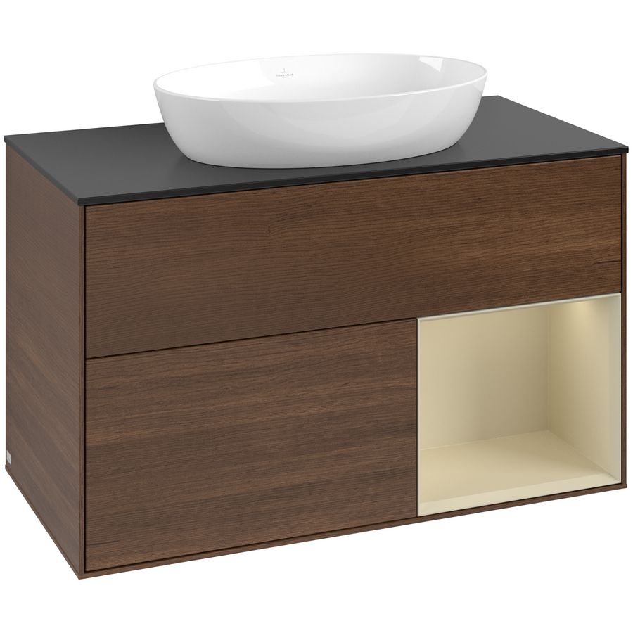 Wastafelonderkast Finion 1000x603x501mm W.Veneer GA22HJGN