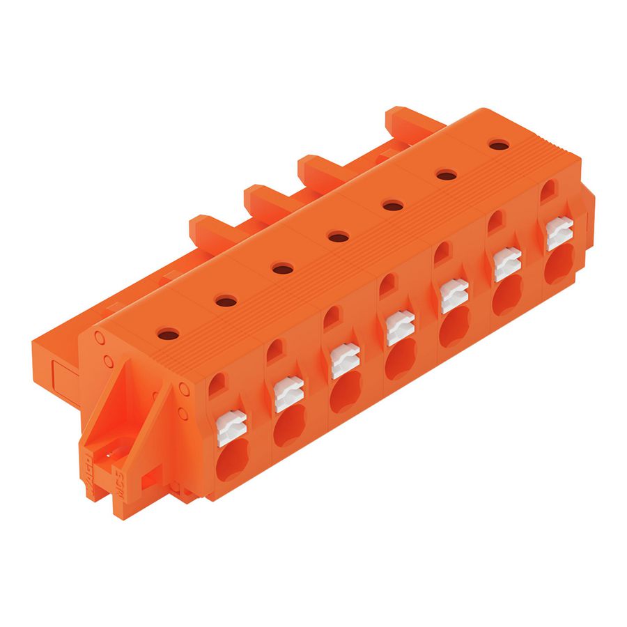 1-draads FE steker Druk oranje 2231-707/031-000 VVE=25