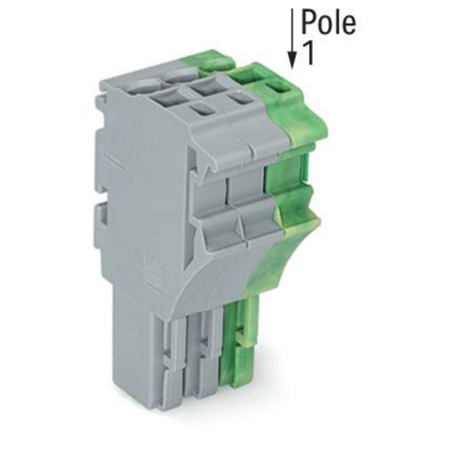 1-draads FE steker 4mm² 2022-103/000-036 VVE=100