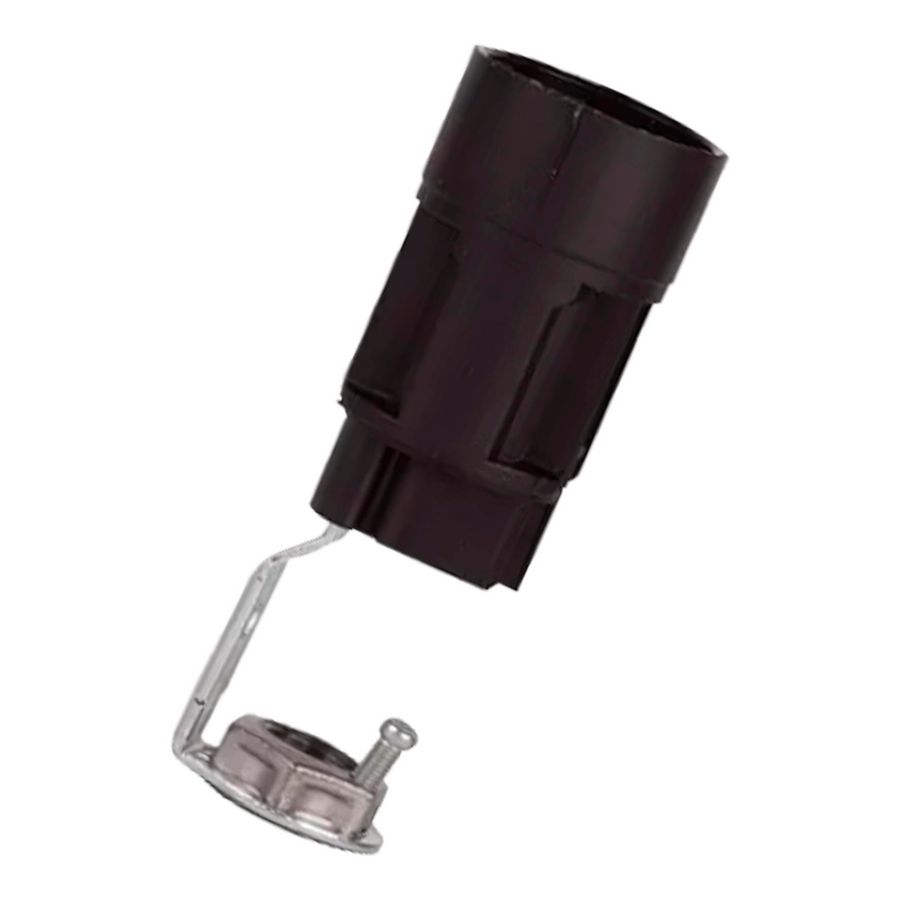 Kaarslamphouder E14 Fixed 65mm zwart