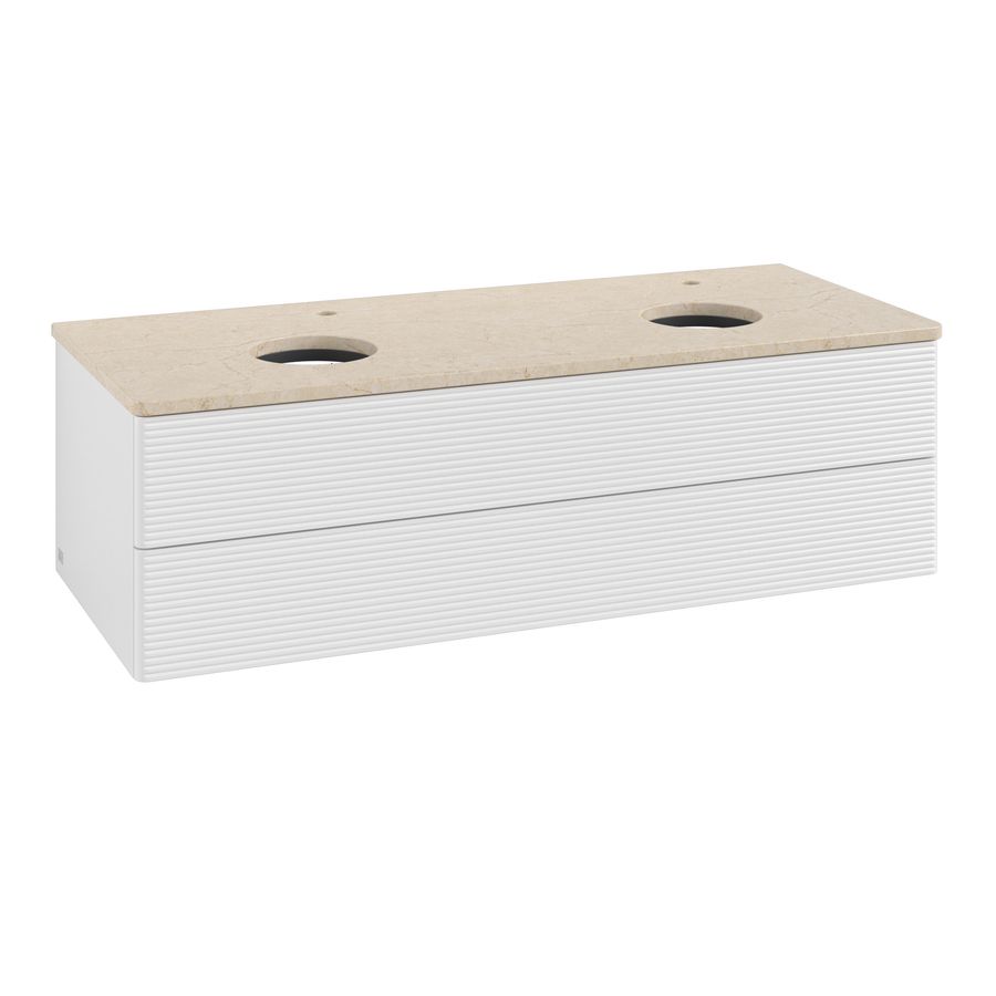 Wastafelonderkast Antao 1200x360x500mm G.White.L K24153GF