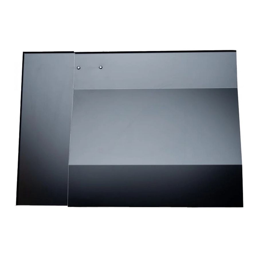 GSE ART106401 TOP LEFT CORNER FLASHING 30MM - ZWART VVE=50