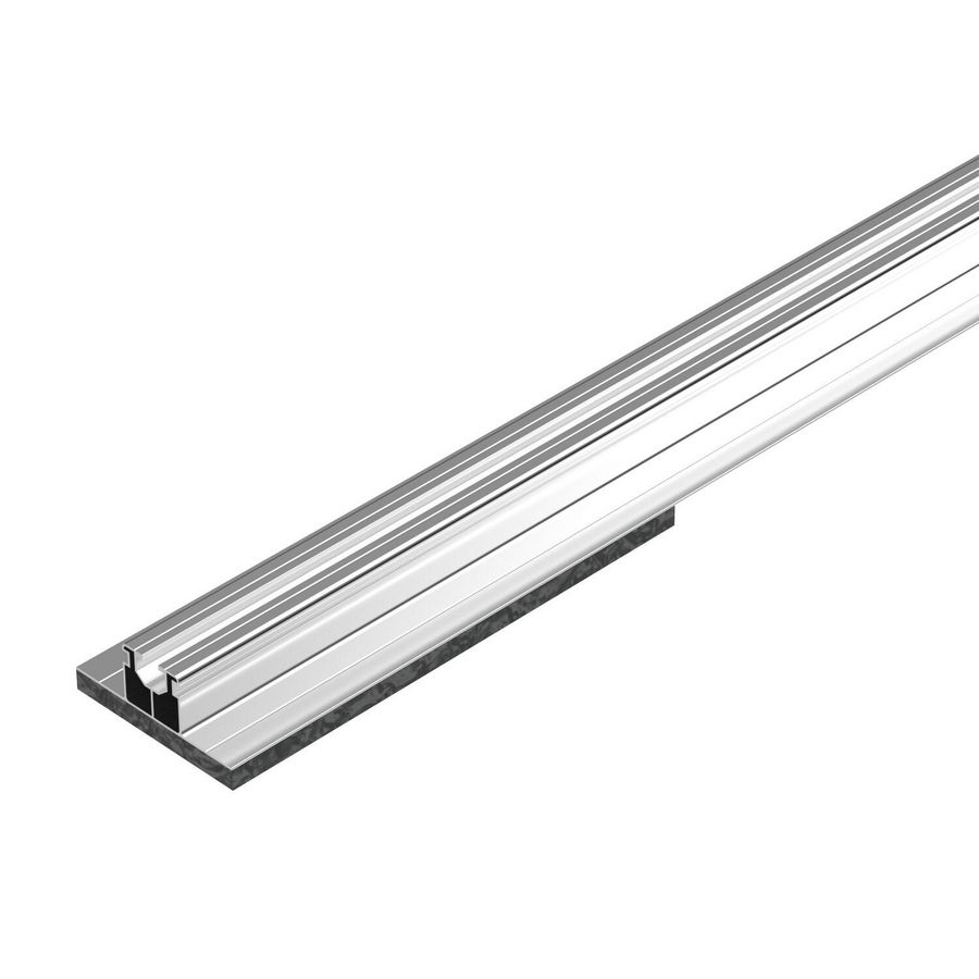 Draagprofiel plat dak systeem 110x47x5000 Aluminium bl VVE=4