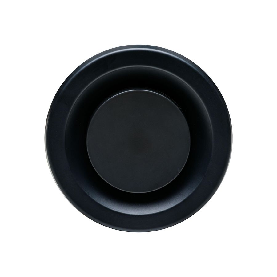 Afzuigventiel MKL-2 100/125 zwart kunststof