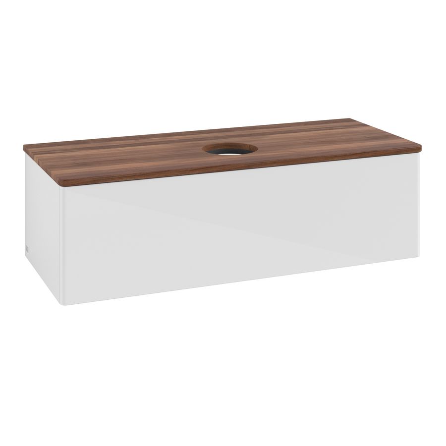 Wastafelonderkast Antao 1200x360x500mm G.White.L K32012GF