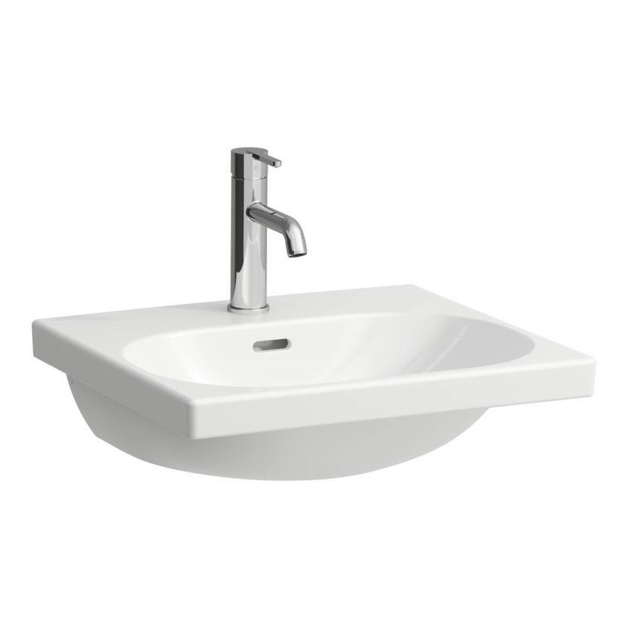 Wastafel LUA 50x46cm -kraangat - over voor H403512112 Lccb