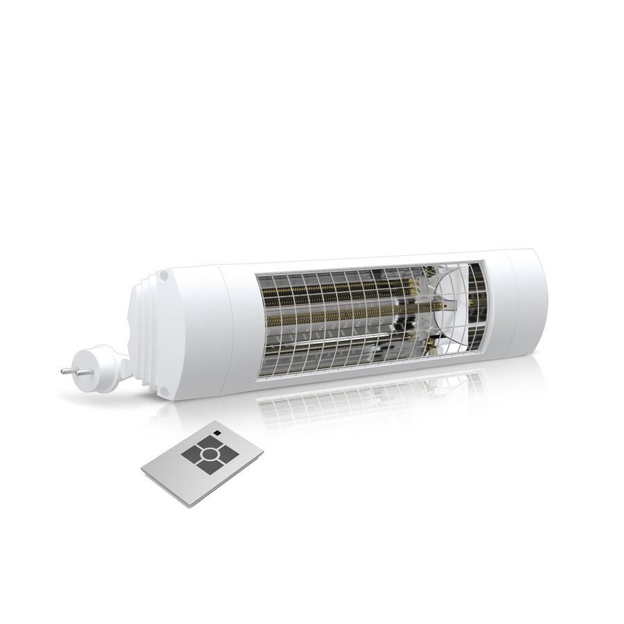 EXO COMFORT infraroodstraler 1800W incl handzender Wit