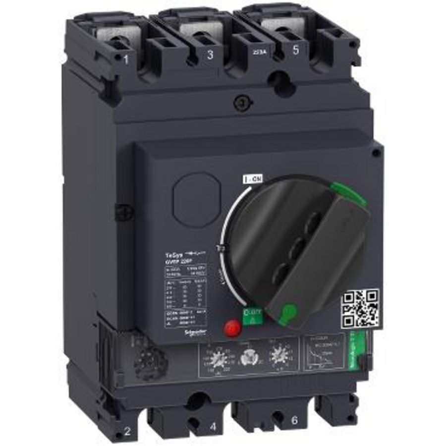 Thermisch-magnetische motorstroomonderbreker 3P 220A GV5