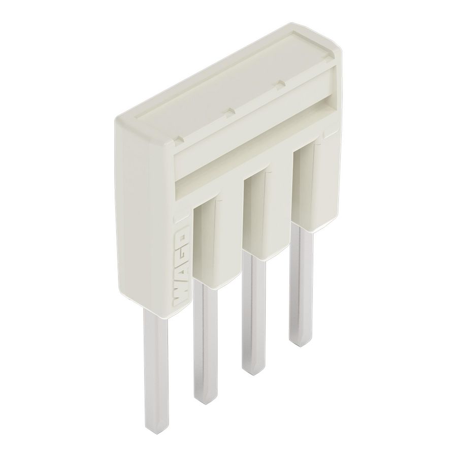 Brug 4-voudig geisoleerd lichtgrijs 2000-404 VVE=25