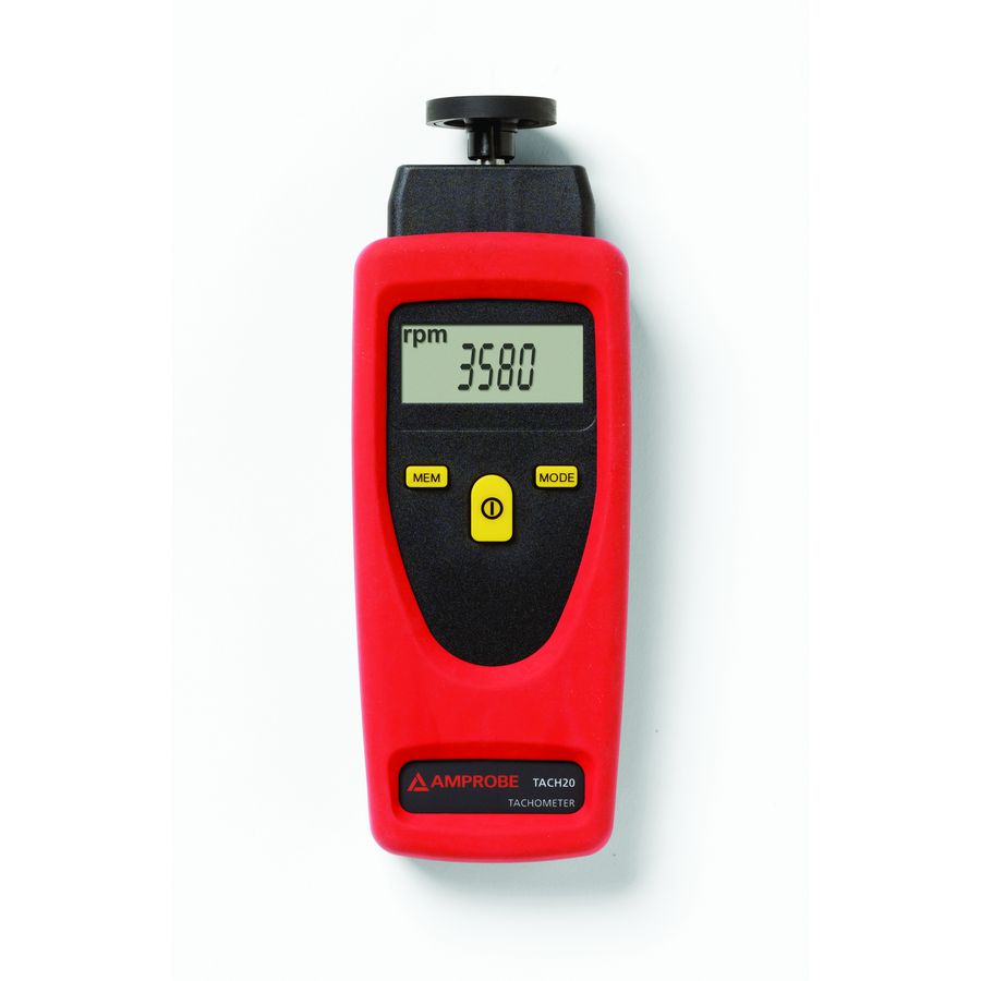Digitale tachometer Contactloze- en nietcontactloze meting