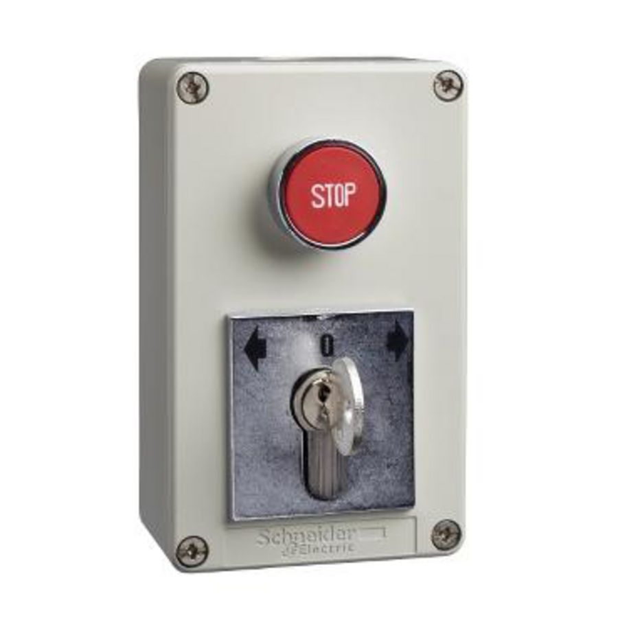 Inbraakveilige drukknopkast Opbouw Slot en 1 knop XAP-S