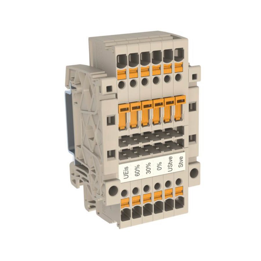 Test-scheidingsklem PUSH IN beige 8000177103