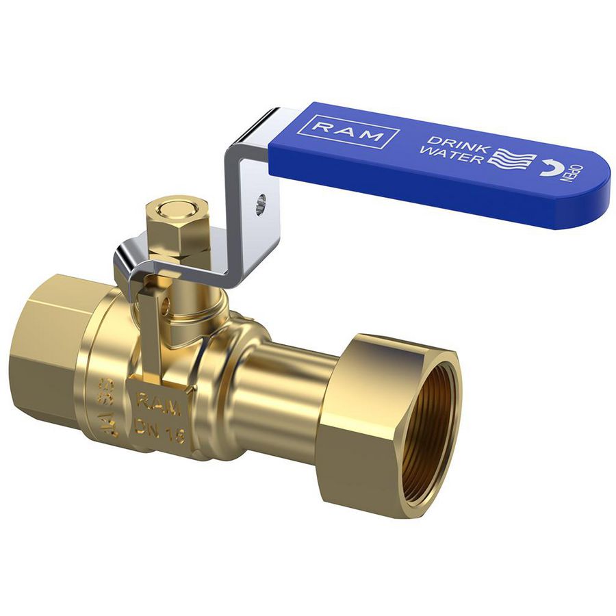 Kogelkraan  S28/ 1/2" bi.dr. x 3/4" wartel/DN15