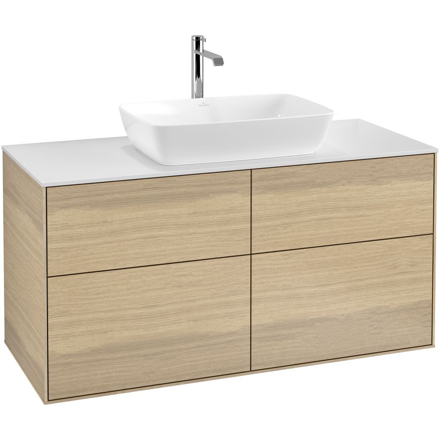 Wastafelonderkast Finion 1200x603x501mm Oak Veneer G79100PC