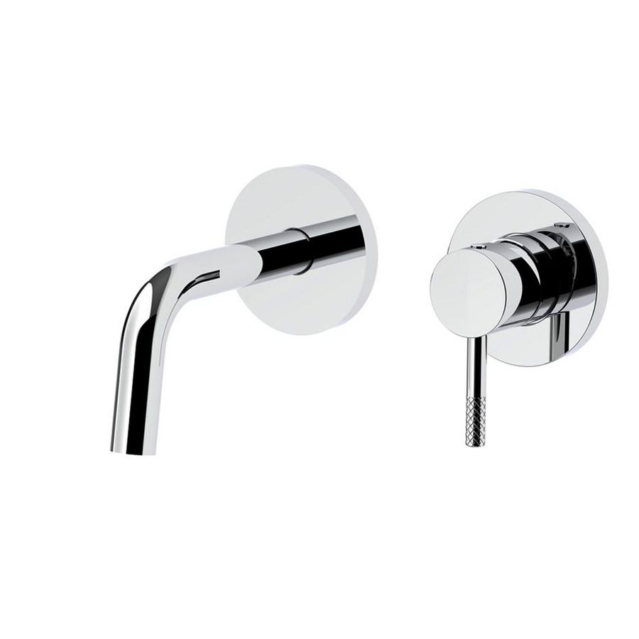 Muurmengkraan JOLLY wastafel inbouw 123mm rozet diam.70 JL104CR70