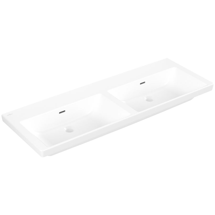 Meubelwastafel dub Subway3.0 1300x475mm StWhite CeramicPlus 4A71D6RW