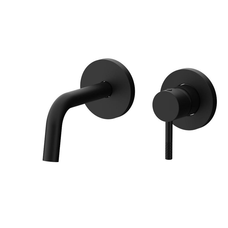 Muurmengkraan JOLLY wastafel inbouw uitloop 123mm rozet diam.70 JL104NO70