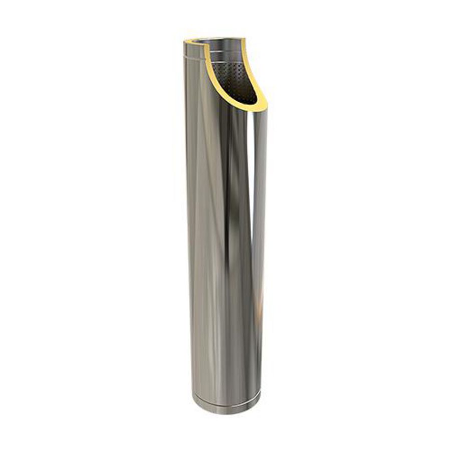 DW Ø125mm Geluiddemper 1000mm