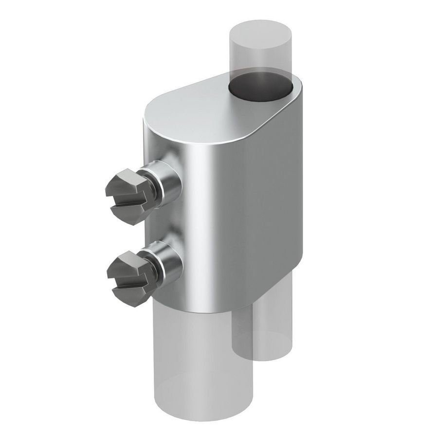 Scheidingsstuk 8-10mmx16 zink galvanisch verzinkt VVE=20