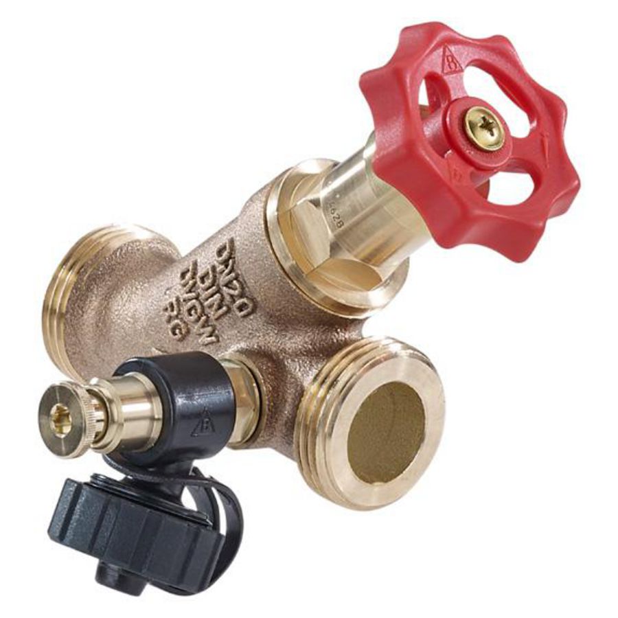 Vrijstroomafsluiter 1"bt. x 1"bt. DN20 brons 270519 VVE=10