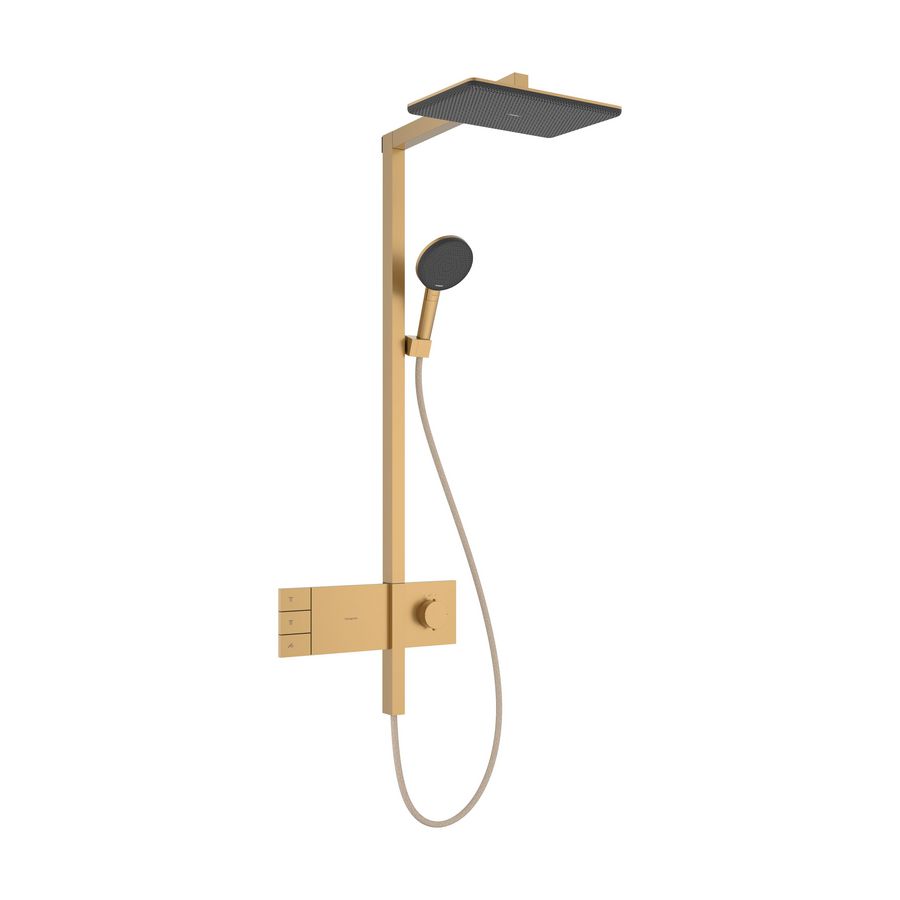 Showerpipe 210/340 2 straalsoorten EcoSmart Raindance Alive Q Brushed Bronze