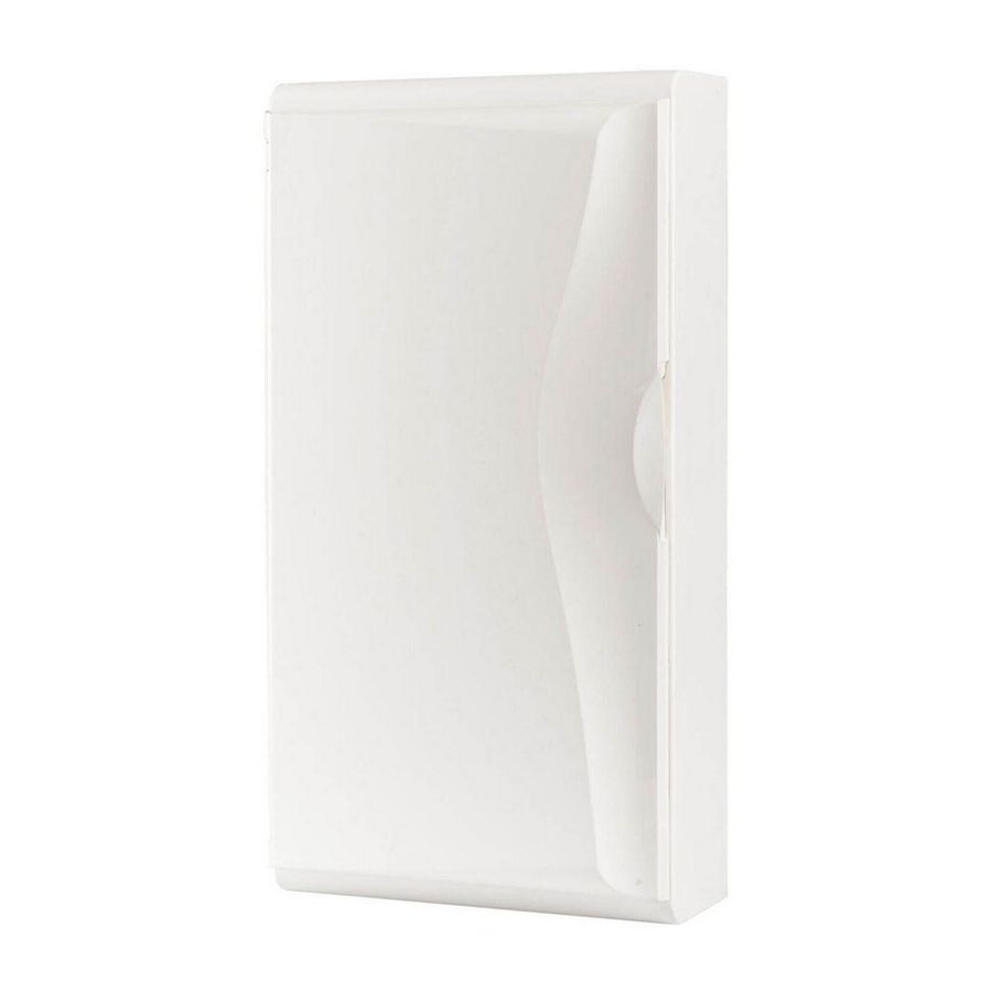 Installatiekast opbouw IP30 4x13TE deur wit