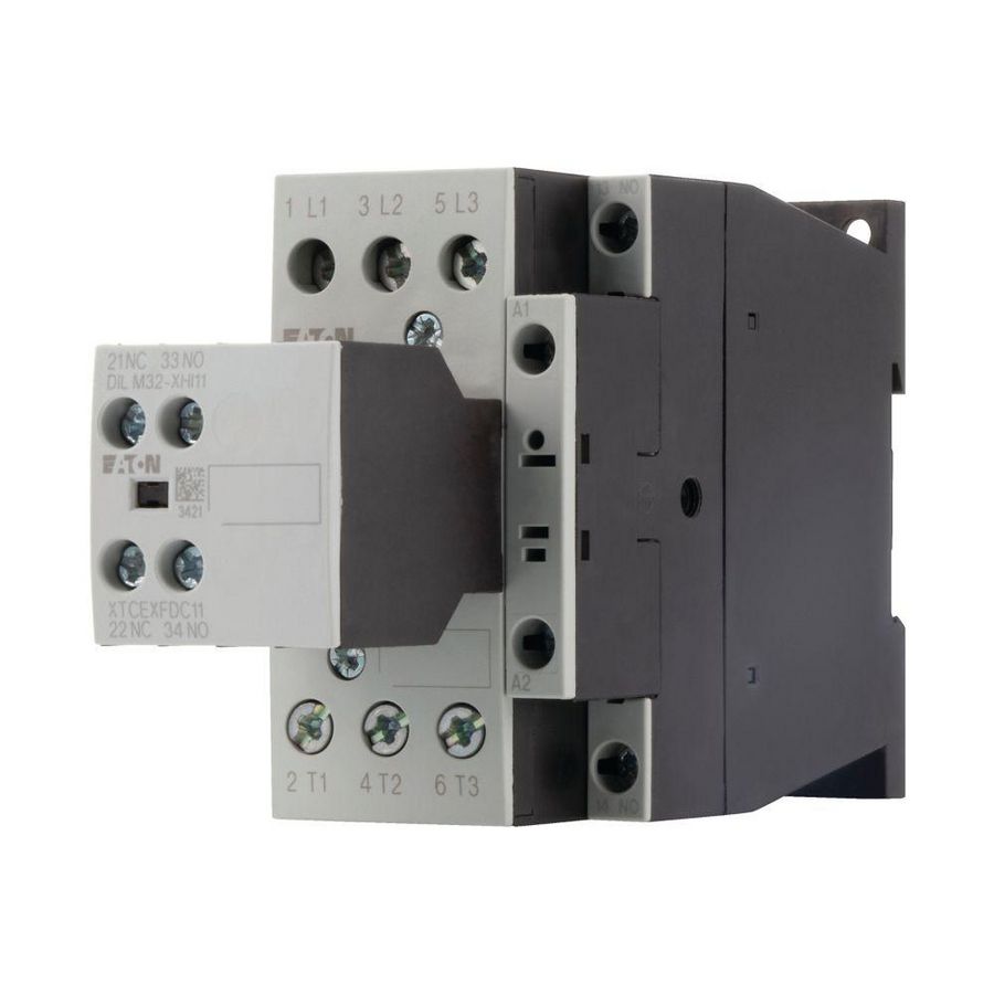Magneetschakelaar DILM17-21(230V50/60HZ) 7,5kW 2m 1v