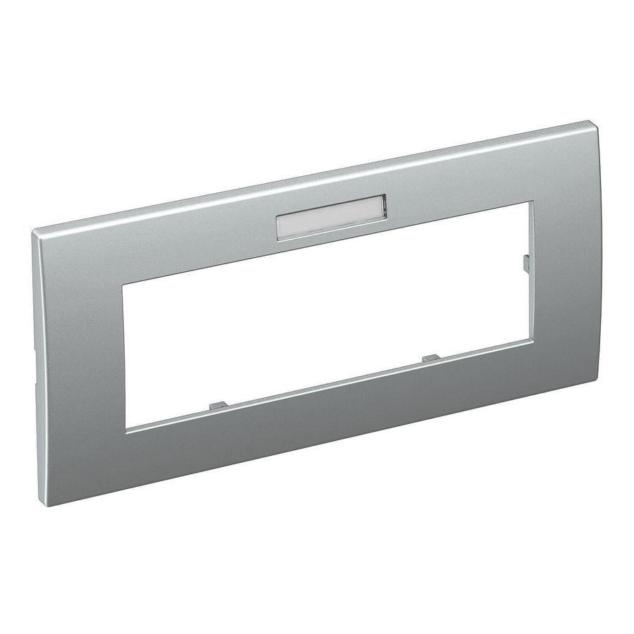 Afdekramen Module 45 3-voudig 84x185mm polycarbonaat alu