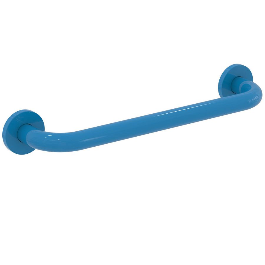 Wandgreep Contour 21 50cm alu gecoat blauw