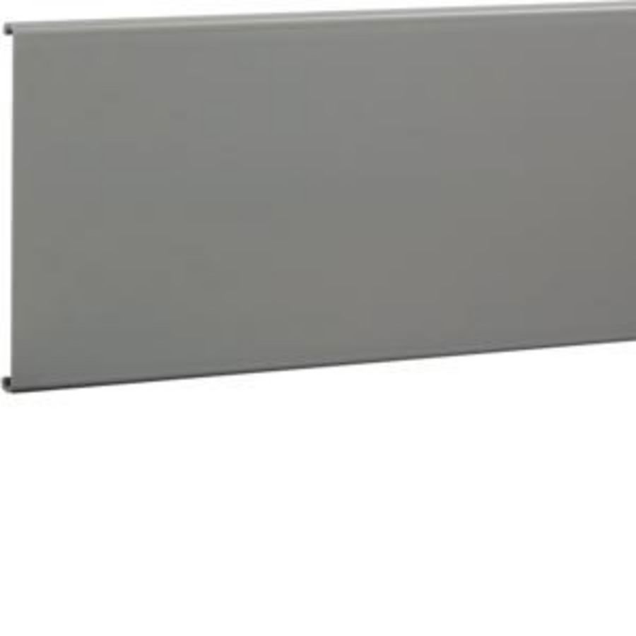 Deksel voor goot 130mm breed FB grijs VVE=2