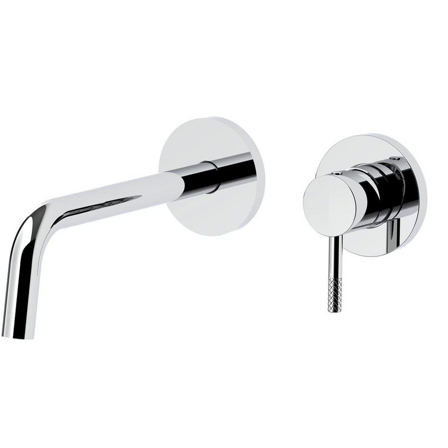 Muurmengkraan JOLLY wastafel inbouw uitloop 248mm rozet diam.70 JL106CR70