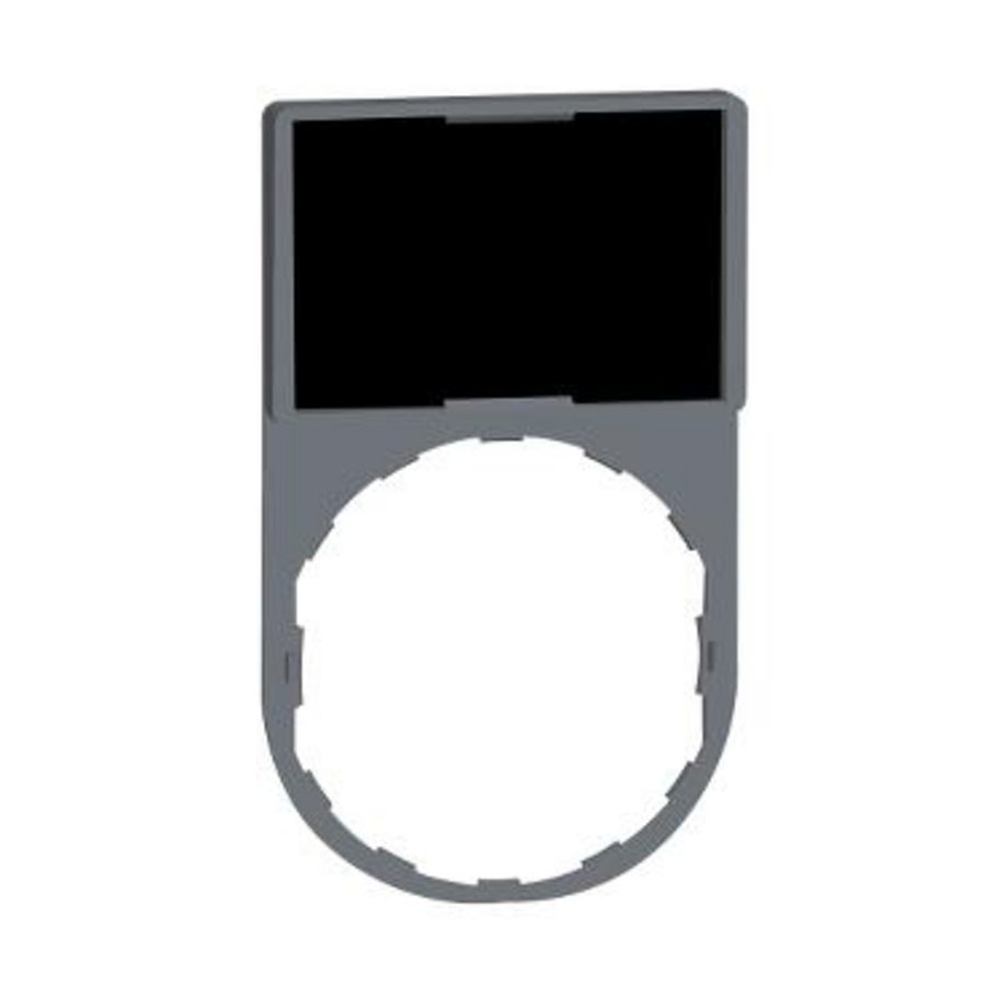 Schild 30x50mm + etiket 18x27mm Blanco XB4/XB5 VVE=10