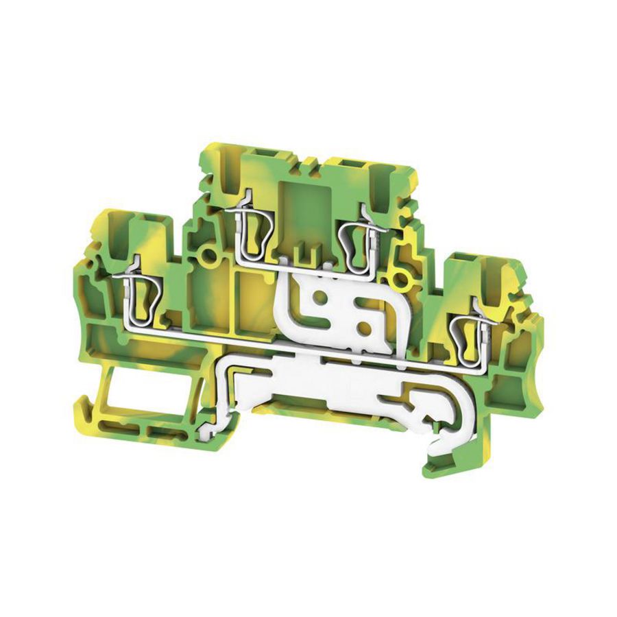 Aardklem PE terminal groen/geel 1.5mm VVE=100