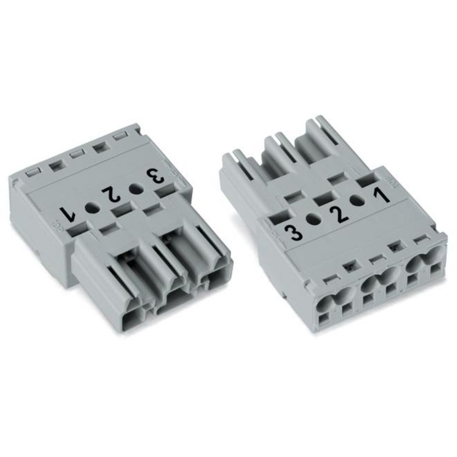 Male 3-polig Cod. B 770-253 VVE=100