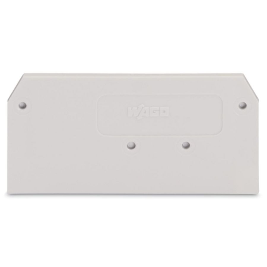 Afsluit-+tussenplaat 2,5mm li.grijs 281-349 VVE=25