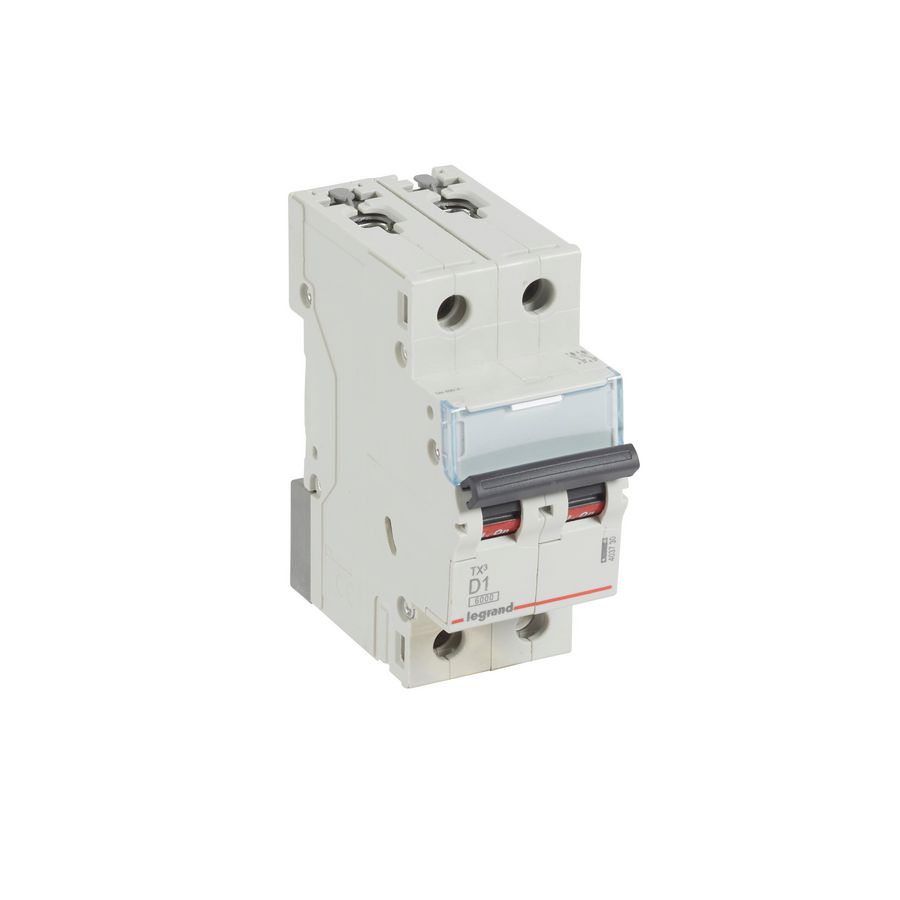 Installatieautomaat MCB TX3 2-polig D-karakteristiek 1A 6000A