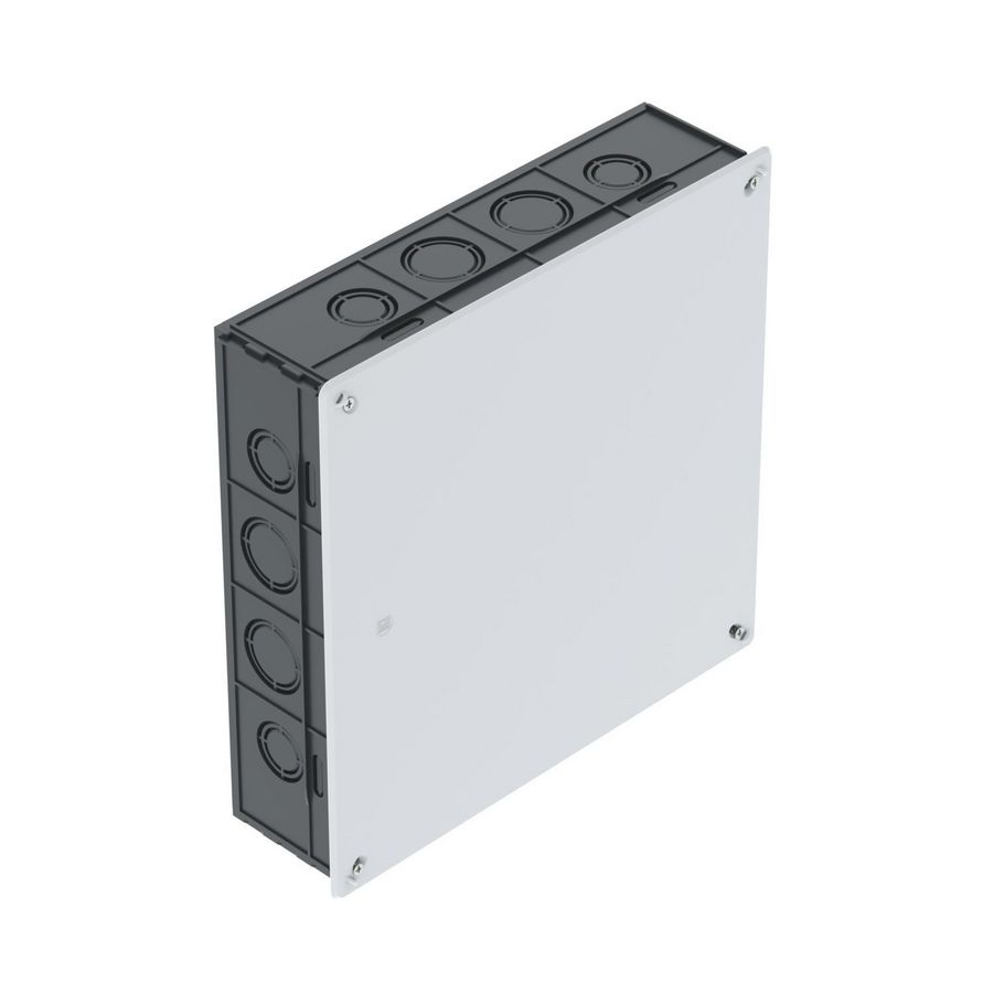Inbouwdoos Inbouw 250x250x65 polystyrol zwart VVE=10
