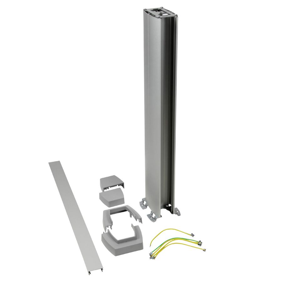 Energiezuil 2 compartiment 45mm 0,68M ALU