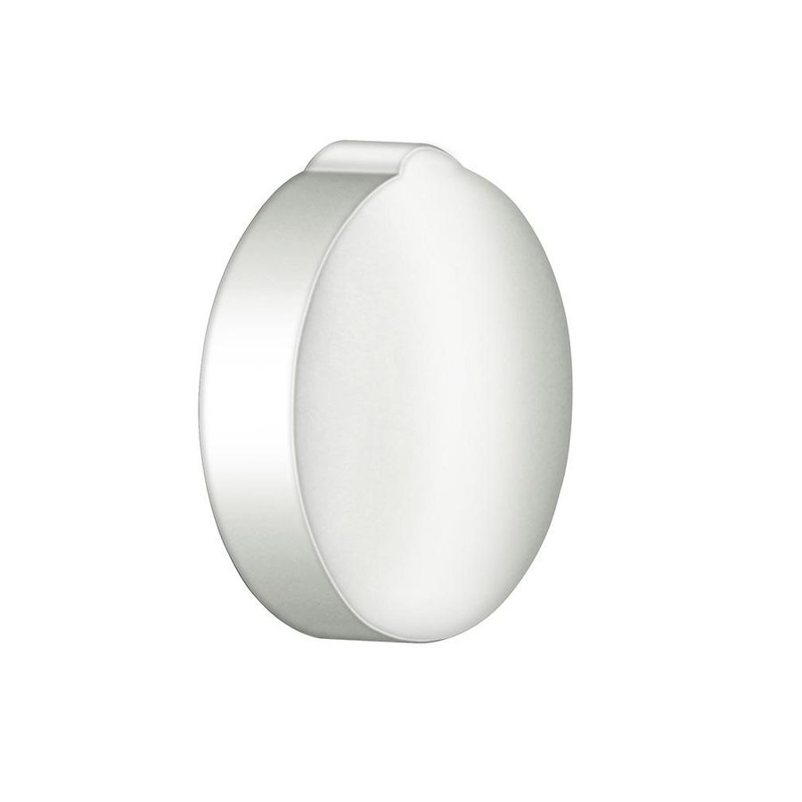 Knop TeK mess. 71x25mm mat wit voor badafvoercomb serie 06