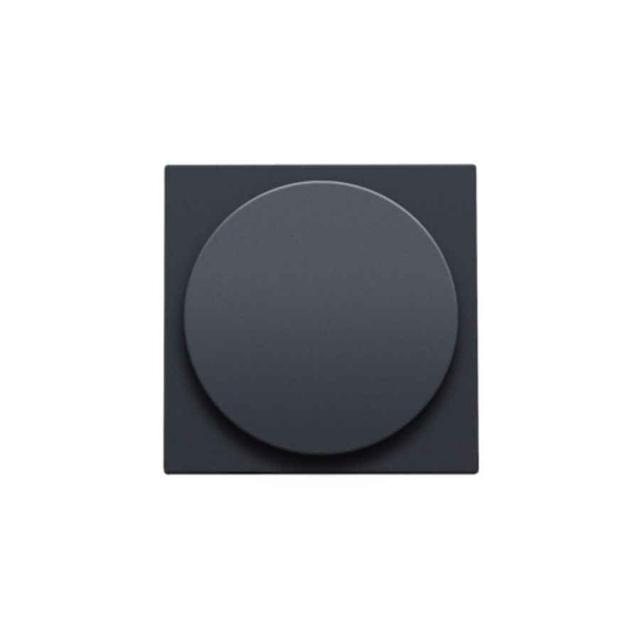 Afwerkingsset draaiknopdimmer/extensie incl. draaiknop anthr