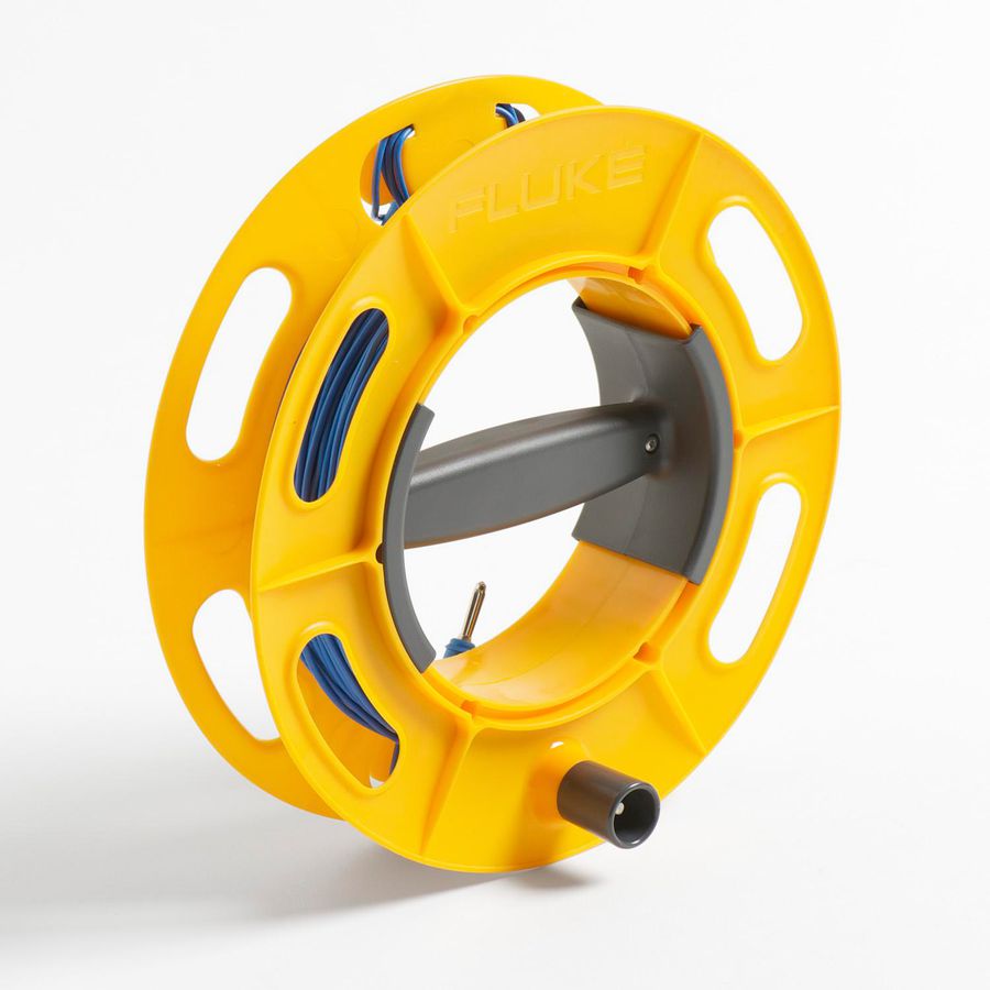 Aardingsdraadhaspel 25m blauw Fluke 1623-2/1625-2