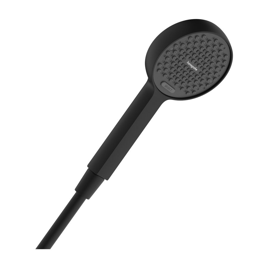 Handdouche Activera Select S 95 2 straalsoorten EcoSmart+booster mat zwart