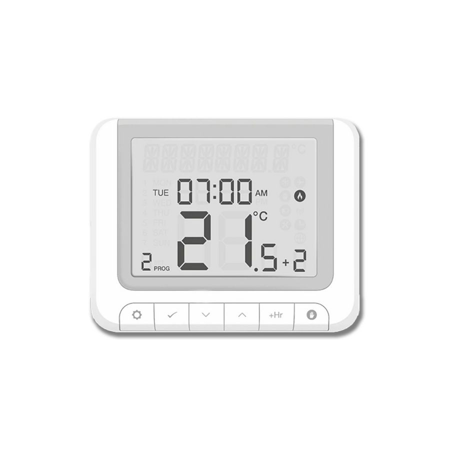 THERM-520RF Klokthermostaat voor RF relais/RF stekker