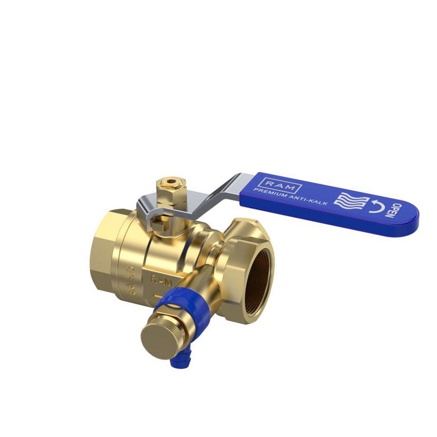 Kogelkraan S28 Premium 3/4" x 3/4"bn. DN20 aftapge