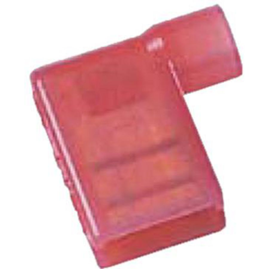 Voll. geisoleerd haakse vlaksteekh. 0,5-1mm²/6,3x0,8 VVE=100