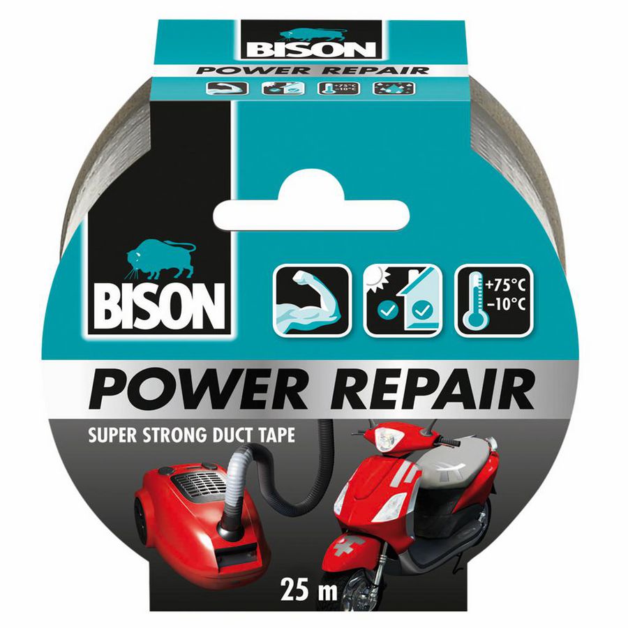 Power Repair Tape 25m grijs VVE=6